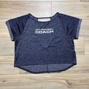 Beachbody Womens Team Beachbody Coach Graphic Layer Tee Size Large Black